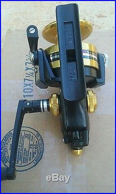 Vintage Penn 6500 ss spinning reel, box & papers