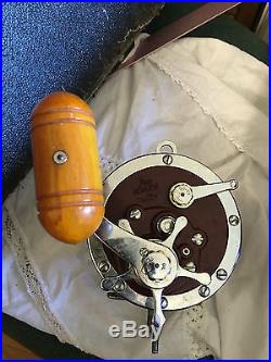 Vintage Penn 6/0 Senator114-H Conventional Fishing Reel Smooth withrod clamps