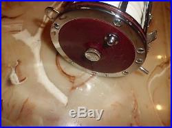 Vintage Penn 6/0 Senator 114H Conventional Reel made in USA with Dacron Line