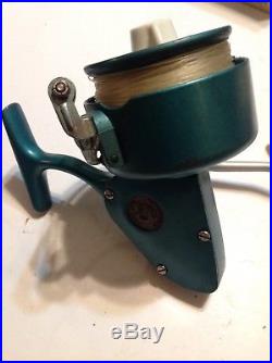 Vintage Penn 704 Spinfisher Greenie Spinning Reel WithOriginal Box Lot P-6