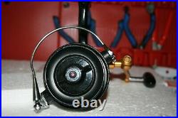 Vintage Penn 704 Z Spinfisher Large Saltwater Fishing Reel Smooth