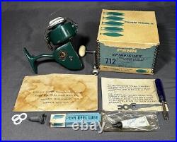Vintage Penn 712 Spinfisher Saltwater Spinning Reel Made in USA With Box