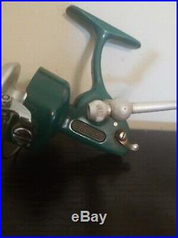 Vintage Penn 714 Ultrasport Green Spinfisher Spinning Fishing Reel 1975 USA +BOX