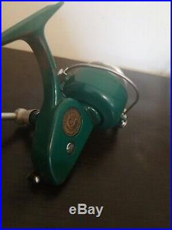 Vintage Penn 714 Ultrasport Green Spinfisher Spinning Fishing Reel 1975 USA +BOX