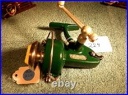 Vintage Penn 714 Ultrasport Greenie Spinfisher Spinning Reel. Bin No. 224
