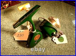 Vintage Penn 714 Ultrasport Greenie Spinfisher Spinning Reel. Bin No. 230