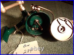 Vintage Penn 714 Ultrasport Greenie Spinfisher Spinning Reel. Bin No. 284