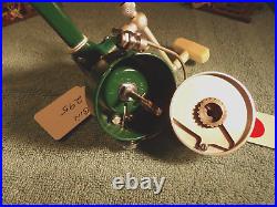 Vintage Penn 714 Ultrasport Greenie Spinfisher Spinning Reel. Bin No. 295