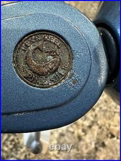 Vintage Penn 720 Blue Spinfisher Fishing Reel \\ Working, USA