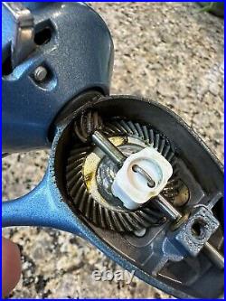 Vintage Penn 720 Blue Spinfisher Fishing Reel \\ Working, USA