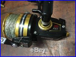 Vintage Penn 7500ss Power Drag Spinning Reel Old Fishing Reel