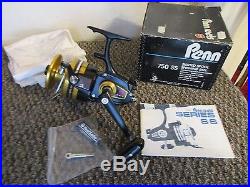 Vintage Penn 750ss Hi-speed Skirted Spool Spinning Reel Mint Brand New In Box