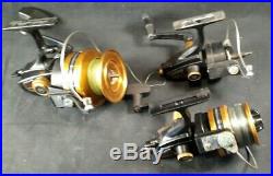 Vintage Penn 850SS / 550SS / 550SS Saltwater Spinning Reels LOT OF 3