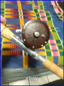 Vintage Penn #85 Rell With Tuna King #301 Rod