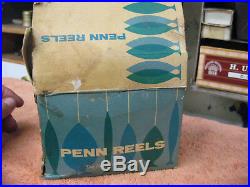 Vintage Penn #85 reel in box with lube, Sea-Boy star drag, clean reel