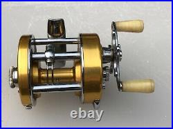 Vintage Penn 910 Levelmatic Baitcasting Fishing Reel Ball Bearings Trolling