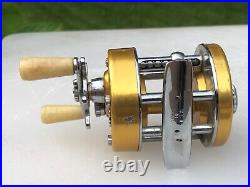 Vintage Penn 910 Levelmatic Baitcasting Fishing Reel Ball Bearings Trolling