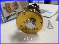 Vintage Penn 920 Levelmatic Level Wind Freshwater Bait Casting Reel Brand New