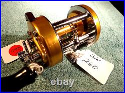 Vintage Penn 930 Levelmatic Heavy Duty Bait casting Reel Bin No. 260