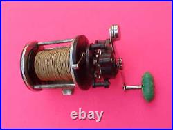 Vintage Penn Beachmaster 155 Fishing Reel & High Speed Powerhouse Transmission