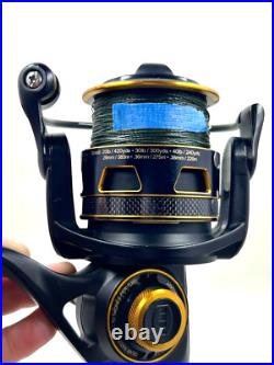 Vintage Penn CLASH CLA5000 Saltwater Spinning Reel, NOS, NIB, prespooled