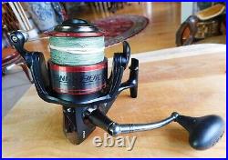 Vintage Penn Fierce 8000 Reel withBraided Line Made in USA Works Great