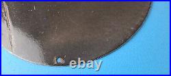 Vintage Penn Fishing Reels Porcelain Sign Saltwater Gear Gas Pump Plate Sign