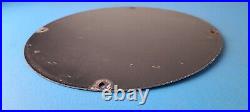 Vintage Penn Fishing Reels Sign Porcelain Tackle Equipment Gas Pump Plate Sign