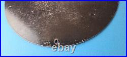 Vintage Penn Fishing Sign Reels Porcelain Tackle Gas Pump Plate Sign