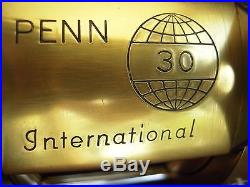 Vintage Penn International 30 Big Game Reel EXEC COND