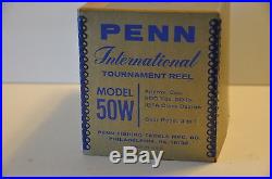 Vintage Penn International 50W Reel Near Mint