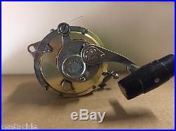 Vintage Penn International 50 Fishing Reel Made In USA Good Condition Serviced