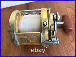 Vintage Penn International 50 Lb Reel Trolling Marlin Tuna Big Game Fishing USA