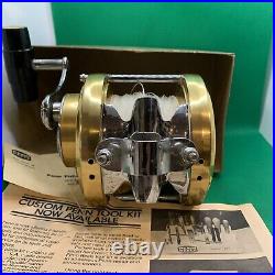 Vintage Penn International Tournament Reel Model 50 with Box & Papers USA