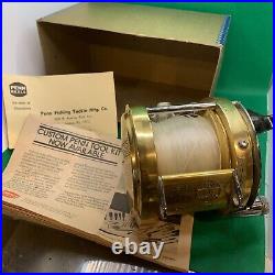 Vintage Penn International Tournament Reel Model 50 with Box & Papers USA