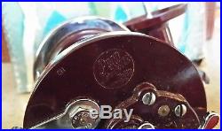 Vintage Penn Jigmaster 500 Fishing Reel With Extra Spool In Original Box Unused