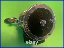 Vintage Penn Jigmaster 505hs Fishing Reel With Newell Reel Base & Clamp + Box