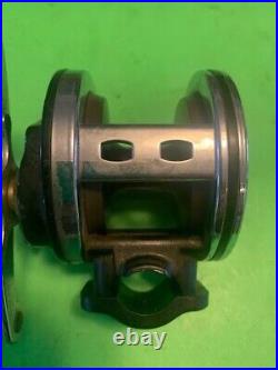 Vintage Penn Jigmaster 506hs Fishing Reel With Newell Reel Base & Clamp + Box