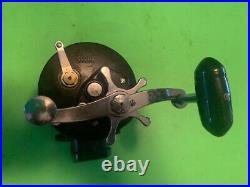 Vintage Penn Jigmaster 506hs Fishing Reel With Newell Reel Base & Clamp + Box