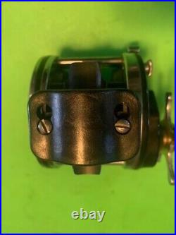 Vintage Penn Jigmaster 506hs Fishing Reel With Newell Reel Base & Clamp + Box