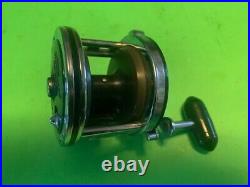 Vintage Penn Jigmaster 506hs Fishing Reel With Newell Reel Base & Clamp + Box