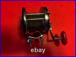 Vintage Penn Jigmaster Jr. No. 501 Fishing Reel Steel Gears & Guts+original Box