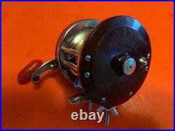 Vintage Penn Jigmaster Jr. No. 501 Fishing Reel Steel Gears & Guts+original Box