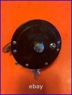Vintage Penn Jigmaster Jr. No. 501 Fishing Reel Steel Gears & Guts+original Box