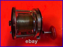 Vintage Penn Jigmaster Jr. No. 501 Fishing Reel Steel Gears & Guts+original Box