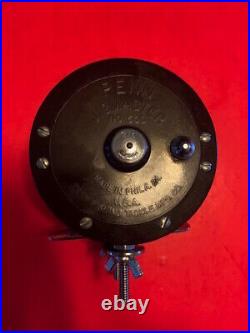 Vintage Penn Jigmaster Jr. No. 501 Fishing Reel Steel Gears & Guts+original Box