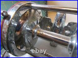 Vintage Penn Jigmaster no 500 metal spool for Monofil line Reel green handle EUC