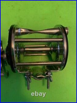 Vintage Penn Leveline No. 350 Fishing Reel With The Original Blue And White Box