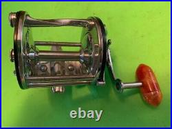 Vintage Penn Leveline No. 350 Fishing Reel With The Original Blue And White Box