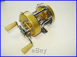 Vintage Penn Levelmatic 910 Baitcast Reel In Box Lightly Used Made in USA